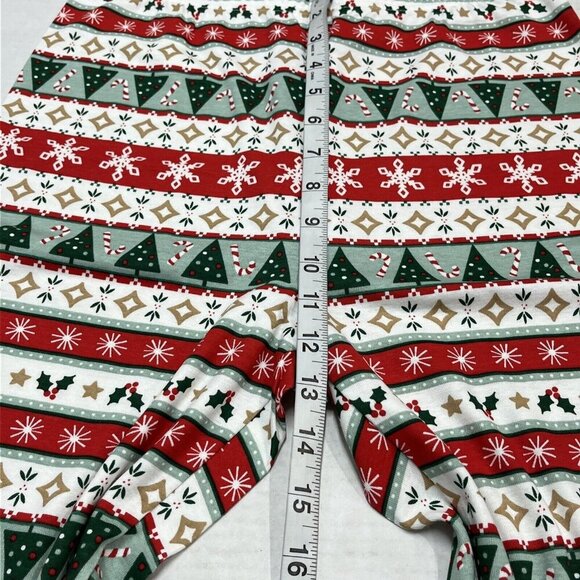 Carters‎ Pajamas Set Adult S 2 Piece Holiday Trees Christmas Snug Fit Cotton - Picture 10 of 11